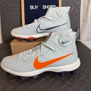 Nike Alpha Huarache NXT MCS Mid Baseball Cleats Men's Size 8 (HF1132-001)